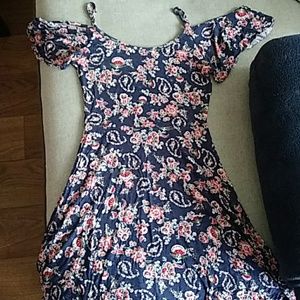 Floral off the shoulder sundress